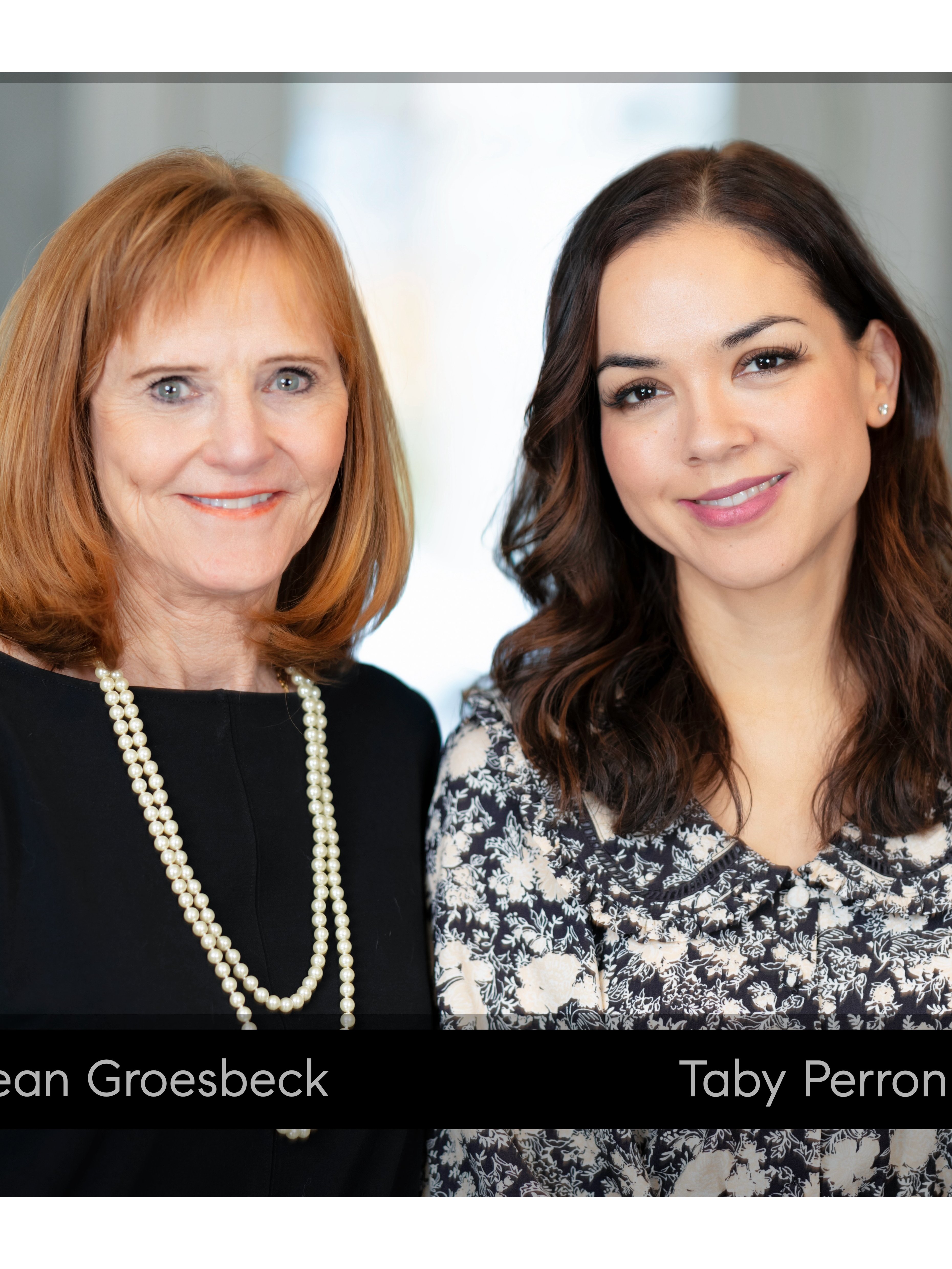 photo of Taby Perron & Jean Groesbeck